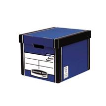 Bankers Box Storage Boxes | Fellowes Premium Tall Archive Box Blue (Pack 5) 7260618