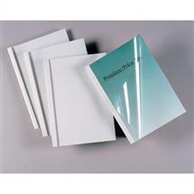 Binding Machine Supplies | GBC Standard Thermal Binding Covers 3mm White (100)