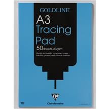 Goldline A3 Popular Tracing Pad 63gsm 50 Sheets GPT2A3Z