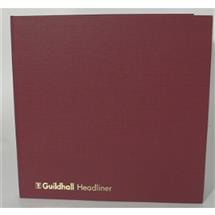 Guildhall Accounts Books | Guildhall Headliner Account Book Casebound 298x305mm 4 Debit 16 Credit
