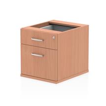 Dynamic I001640 office drawer unit Beech Melamine Faced Chipboard