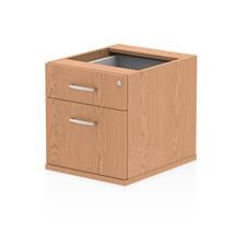 Dynamic I001638 office drawer unit Oak Melamine Faced Chipboard (MFC)