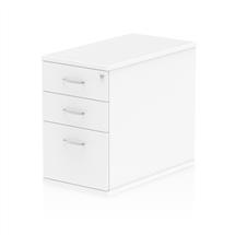 Dynamic I000191 office drawer unit White Melamine Faced Chipboard