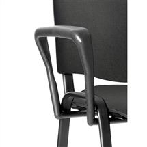 Chair Accessories | ISO Black Shaped Arm Set AC000002 | In Stock | Quzo UK