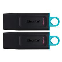 Kingston Technology DataTraveler ® Exodia (Black + Teal) 2 Pieces  USB