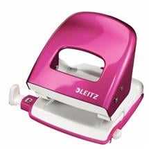 Leitz NeXXt WOW hole punch 30 sheets Pink, White | In Stock