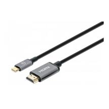 Manhattan USBC to HDMI Cable, 4K@60Hz, 1m, Black, Equivalent to