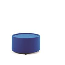 Neo Reception Tables | Neo Round Table Blue Fabric BR000097 | In Stock | Quzo