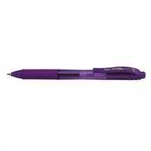 Energel X | Pentel EnerGel X Clip-on retractable pen Violet | In Stock