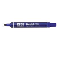 Pentel N 50 permanent marker Bullet tip Blue 12 pc(s)