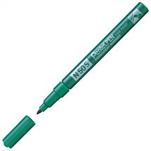 Green, Silver | Pentel N50S marker 1 pc(s) Bullet tip Green | In Stock