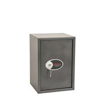 Grey | Phoenix Vela Home and Office Size 4 Security Safe Key Lock Graphite