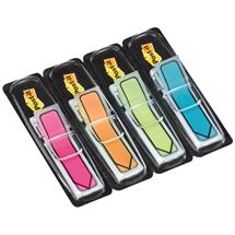 Post-it Page Markers | Postit Index Arrows Repositionable 12x 43mm 4x24 Tabs Bright Assorted