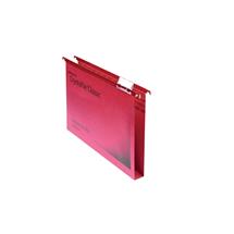 Rexel Crystalfile Classic Foolscap Suspension File 30mm Red (50)