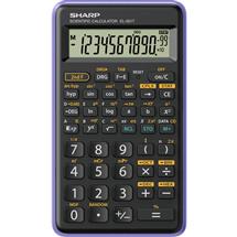 Sharp  | Sharp EL-501T calculator Pocket Scientific Black, Purple
