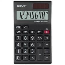 Sharp EL-310AN calculator Desktop Display Black, White
