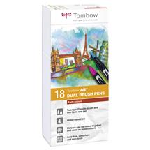 Tombow ABT Dual Brush Pen Set | Tombow ABT Dual Brush Pen Set felt pen Multicolour 18 pc(s)