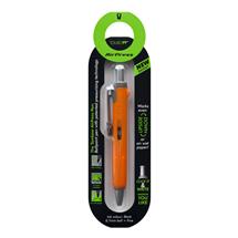 Tombow AirPress Retractable Ballpoint Pen 0.7mm Tip Orange Barrel