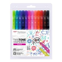 Tombow WS-PK-12P-1 felt pen Multi Multicolour 12 pc(s)