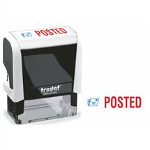 Trodat Office Printy 4912 Self Inking Word Stamp POSTED 46x18mm
