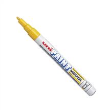 Uni Px21 Paint Marker Fine Bullet Tip 1.2Mm Yellow (Pack 12)