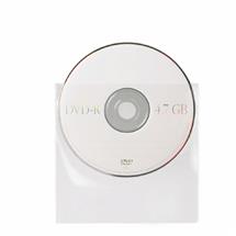 CD/DVD Storage | ValueX CD/DVD Pocket Polyprpylene Non-Adhesive Clear (Pack 25) - 10291