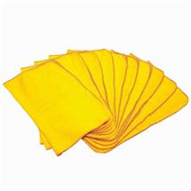 ValueX Duster 500x400mm Yellow (Pack 10) 707011 | In Stock