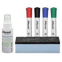 ValueX Drywipe Board Accessories | Rexel Whiteboard Cleaning Kit | In Stock | Quzo UK