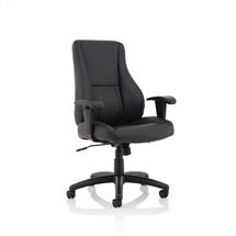Winsor Black Leather Chair No Headrest EX000212 | In Stock