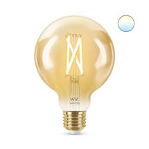WiZ Filament Globe amber 6.7W (Eq.50W) G95 E27, Smart bulb, Gold,