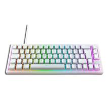 Xtrfy Keyboards | Xtrfy K5 Compact Transparent White RGB 65% Mechanical Gaming Keyboard,