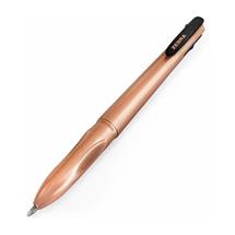 Zebra Rose Gold 4 Colour Ballpoint Pen 1.0mm Tip 0.7mm Line Rose Gold