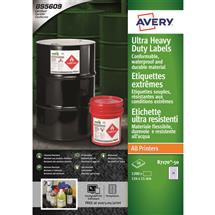 Avery Ultra Resistant Labels 11 X 134Mm Permanent 24 Labels Per Sheet