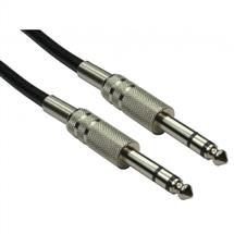 Cables Direct | Cables Direct 4635-100NK audio cable 10 m 6.35mm Black, Silver