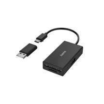 Hama 00200125 card reader USB 2.0/Micro-USB Black | Quzo UK