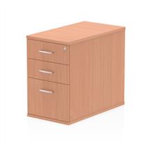 Dynamic I000071 office drawer unit Beech Melamine Faced Chipboard
