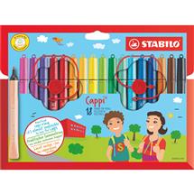 STABILO Cappi felt pen Medium Multicolour 18 pc(s)