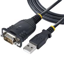 StarTech.com 3ft (1m) USB to Serial Cable, DB9 Male RS232 to USB