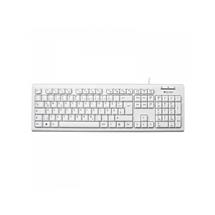 White | V7 KU200GS-WHT-DE Wired Keyboard, White German QWERTZ Layout, TUV-GS