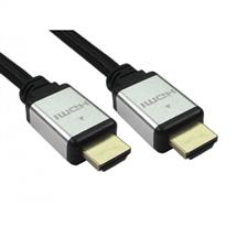 Cables Direct HDMI HDMI cable 1 m HDMI Type A (Standard) Black, Silver