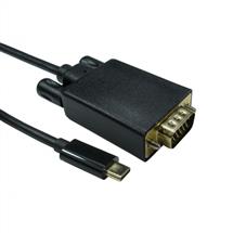 1M USB TYPEC M VGA M BLK 1080P 60HZ | Quzo UK