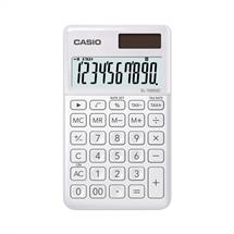 Casio Handheld Calculators | Casio White Pocket Calculator SL-1000SC-WE-WK-UP | In Stock