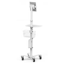 COMPULOCKS Multimedia Carts & Stands | Compulocks Rolling Cart VESA Medical Floor Stand With Universal Tablet