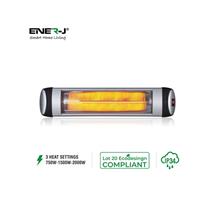 ENER-J Smra | ENER-J Wall mounted Patio Heater with Quartz Tube, 2000W