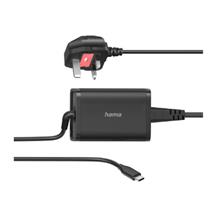 Hama Universal USBC Notebook PSU UK Cable Power Delivery (PD)
