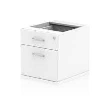 Dynamic I001642 office drawer unit White Melamine Faced Chipboard