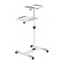 Manhattan Mobile Cart for Projectors and Laptops, Two Trays for