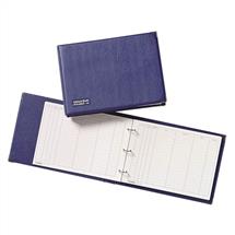 Guildhall Visitors Books | Guildhall Visitor Binder Loose Leaf PVC 3 Rings with 50 Sheets Blue