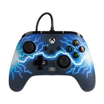 Xbox One Controller | PowerA 152174502 Gaming Controller Black, Blue USB Gamepad Analogue /