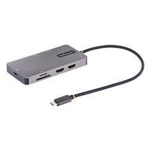 StarTech.com USB C Multiport Adapter, Dual HDMI Video, 4K 60Hz, 2Pt